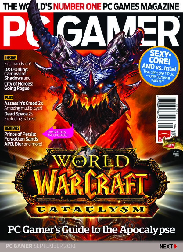 PC Gamer   204 (2010 09) cover